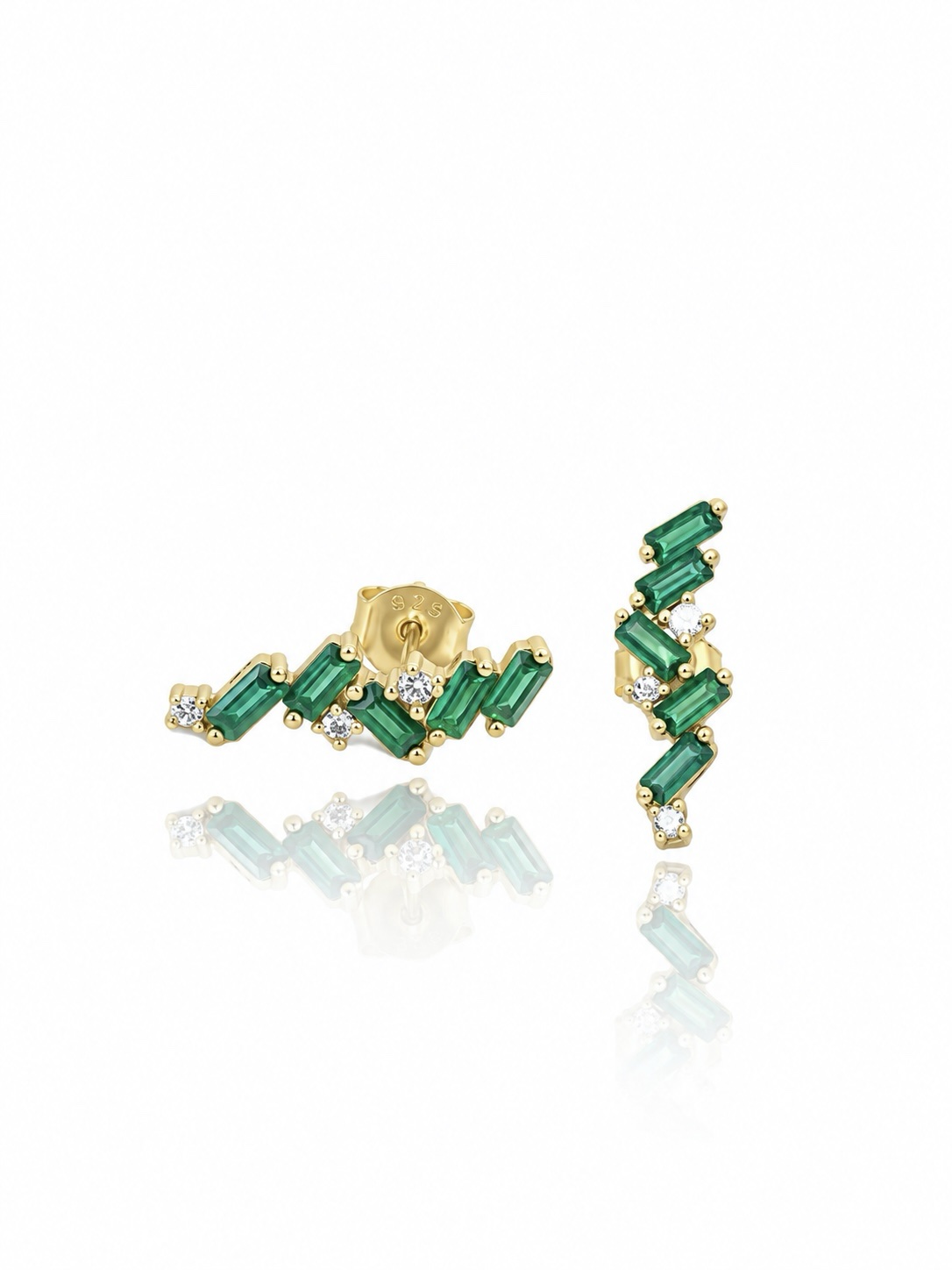 43f9c458-00f3-4c5d-8253-9faf06ee7458 Emerelle Earrings - Gold Plated - Image 1